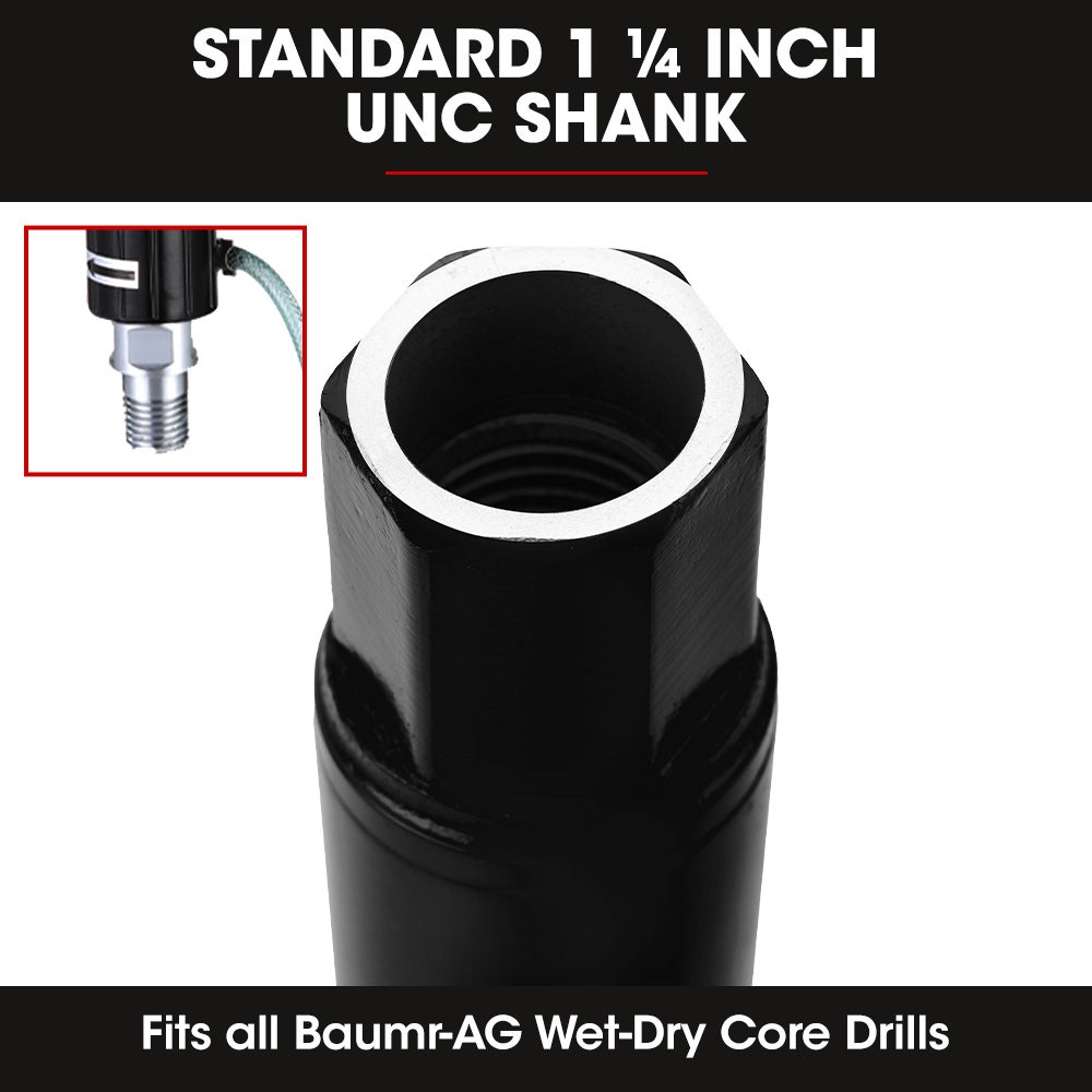 Baumr-AG Diamond Core Drill Bit 53mm Concrete Wet Dry Tile Stone Brick Marble