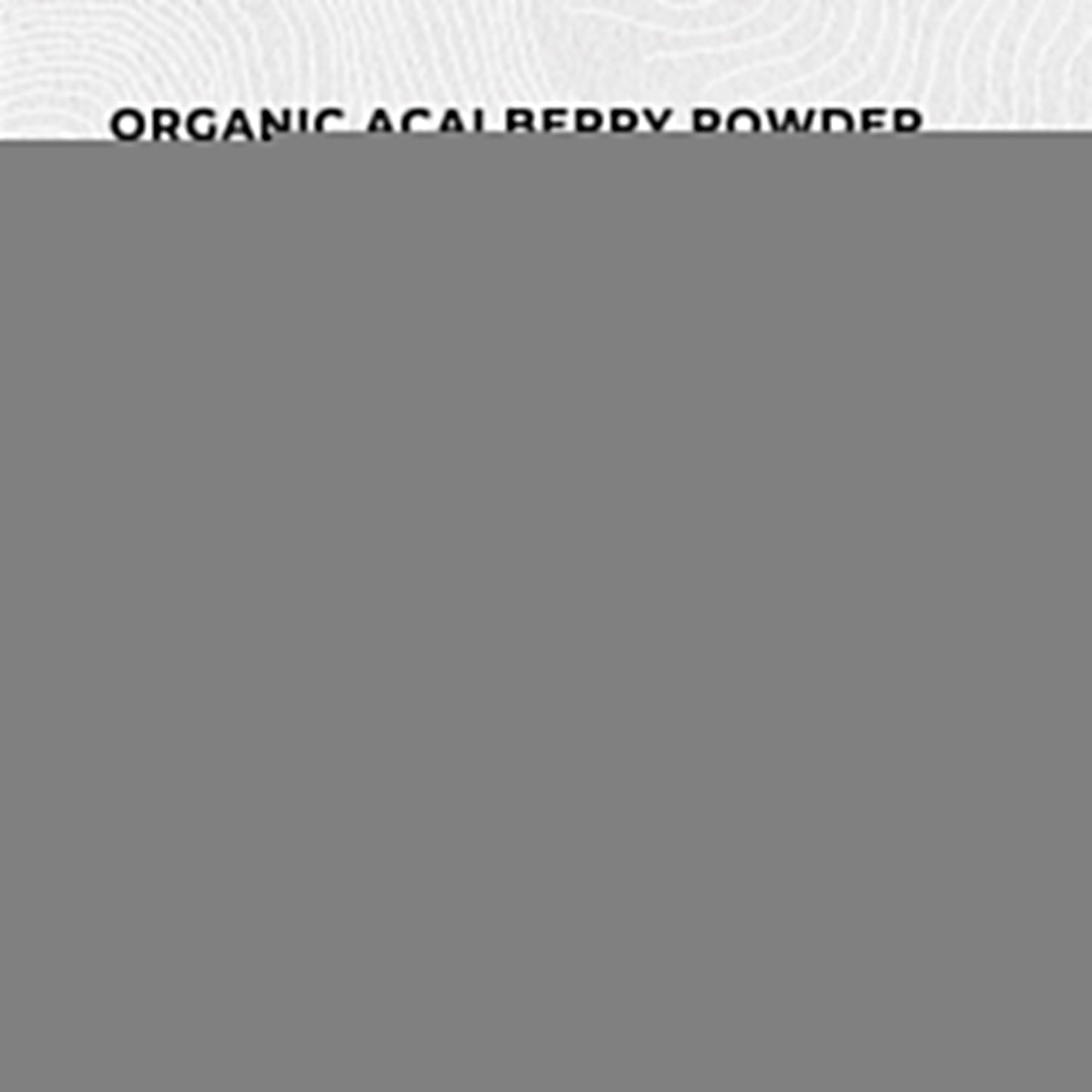 2Kg Acai Powder 100 percent Organic - Superfood Amazon Berries