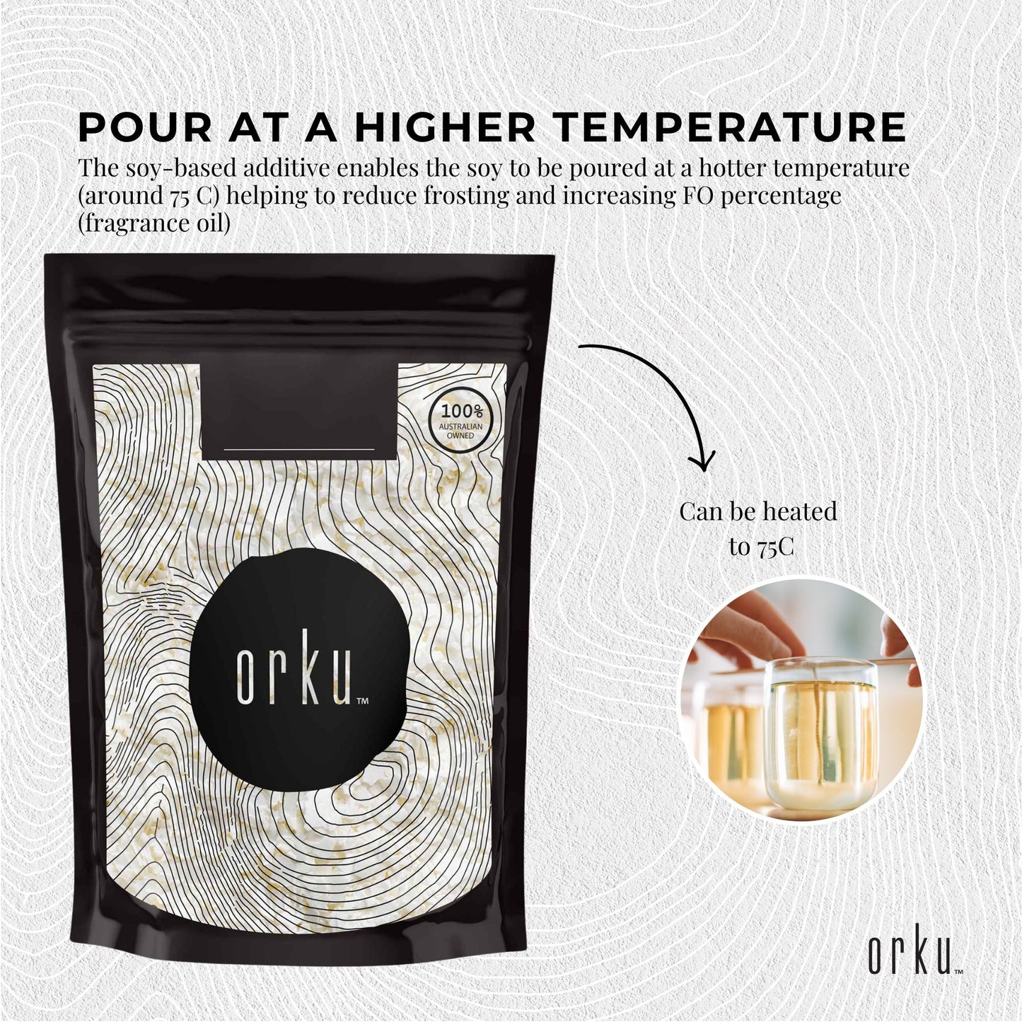 1Kg Golden 464 Soy Wax Flakes - 100% Pure Natural DIY Candle Melts Chips