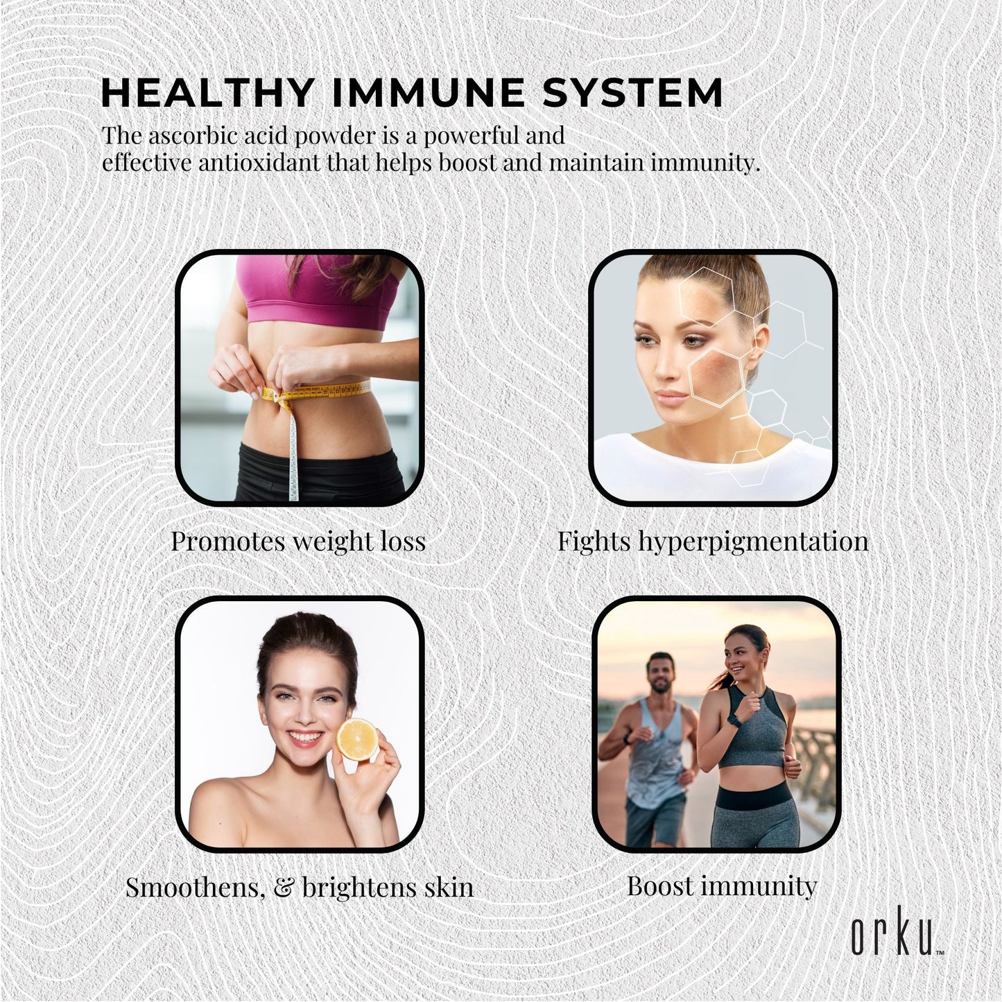 Bulk 20Kg Vitamin C Powder Pure L-Ascorbic Acid - USP Grade Non-GMO