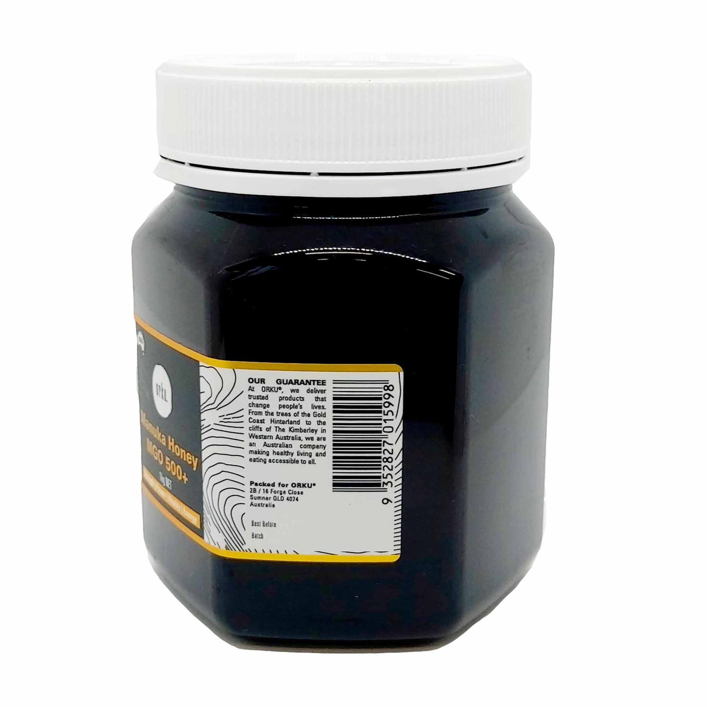 1Kg MGO 500+ Australian Manuka Honey - 100 percent Raw Natural Pure Jelly Bush