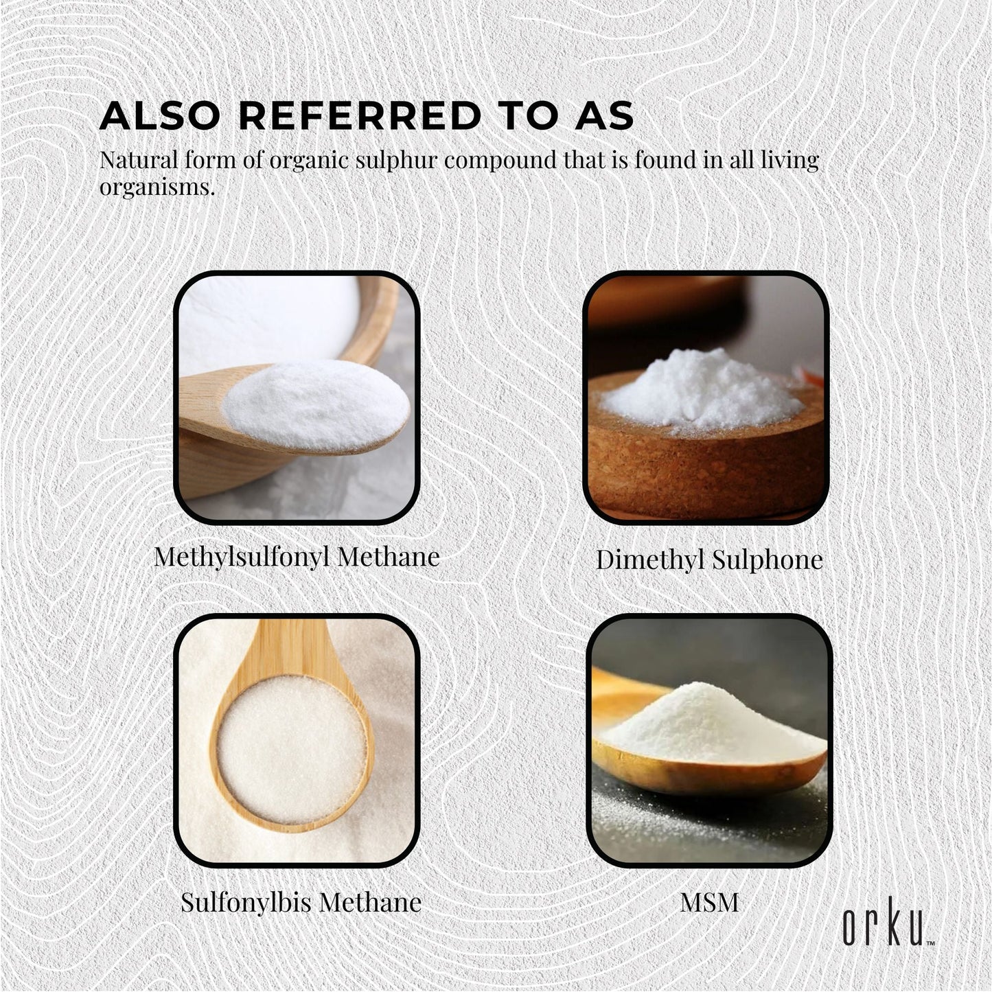 20Kg MSM Powder or Crystals Tub - 99 percent Pure Methylsulfonylmethane Dimethyl Sulfone