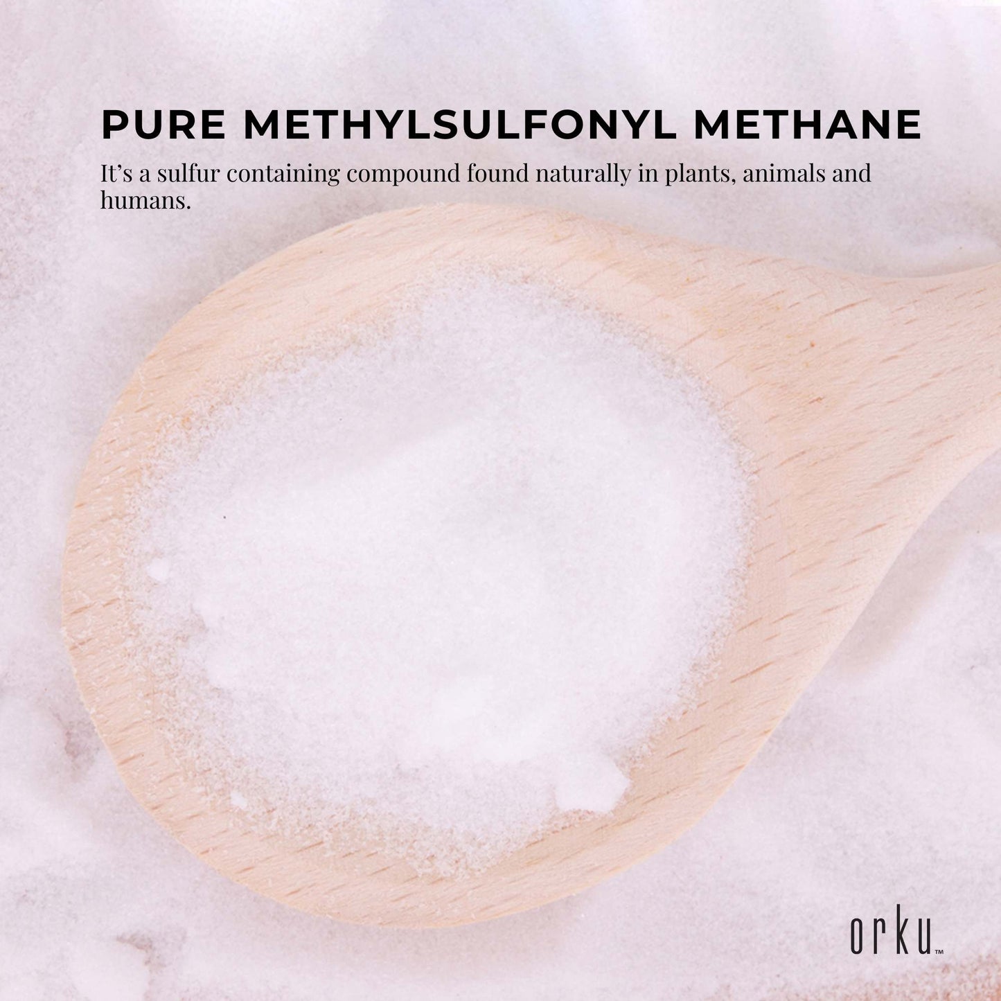 800g MSM Powder or Crystals Tub - 99 percent Pure Methylsulfonylmethane Dimethyl Sulfone
