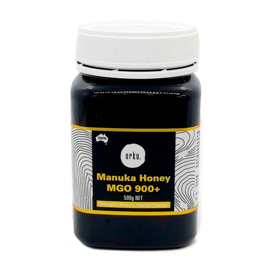 500g MGO 900+ Australian Manuka Honey - 100 percent Raw Natural Pure Jelly Bush