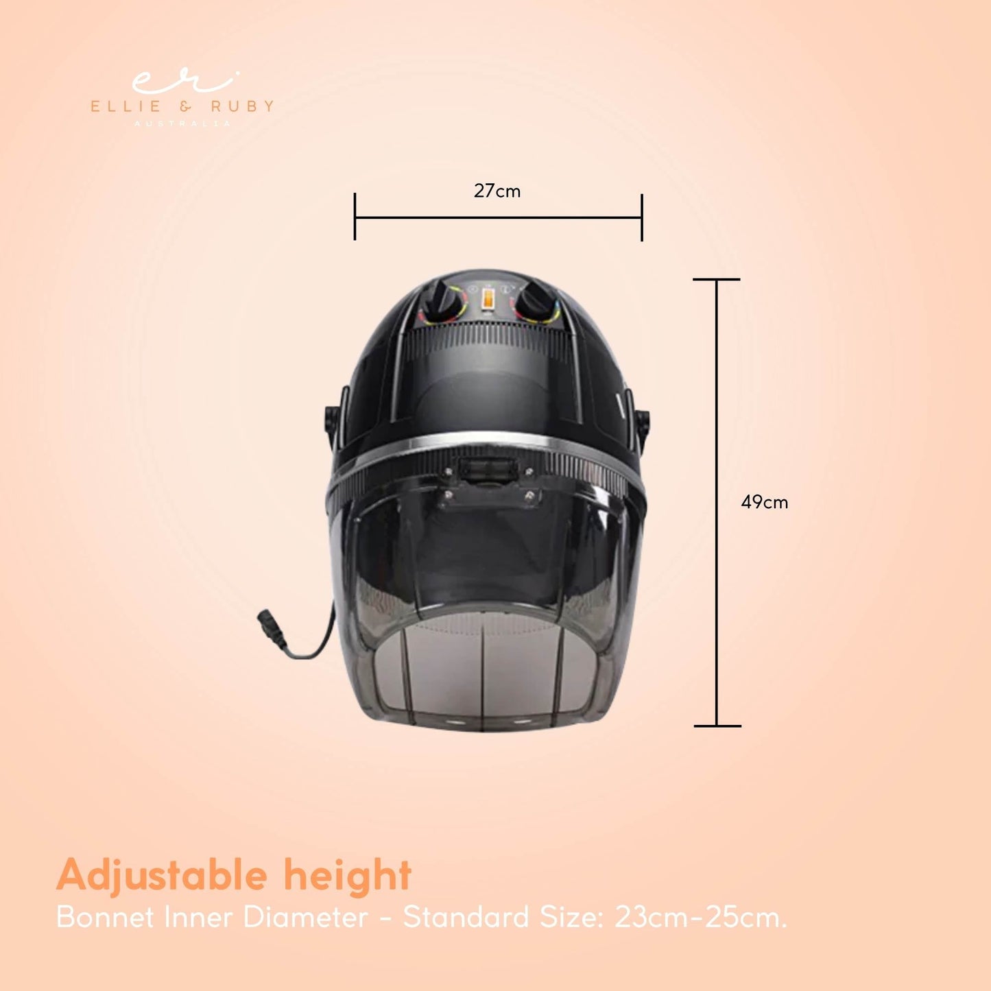 Hanging Hooded Hair Dryer Wall Mounted Bonnet Hood Hairdryer Salon Equipment