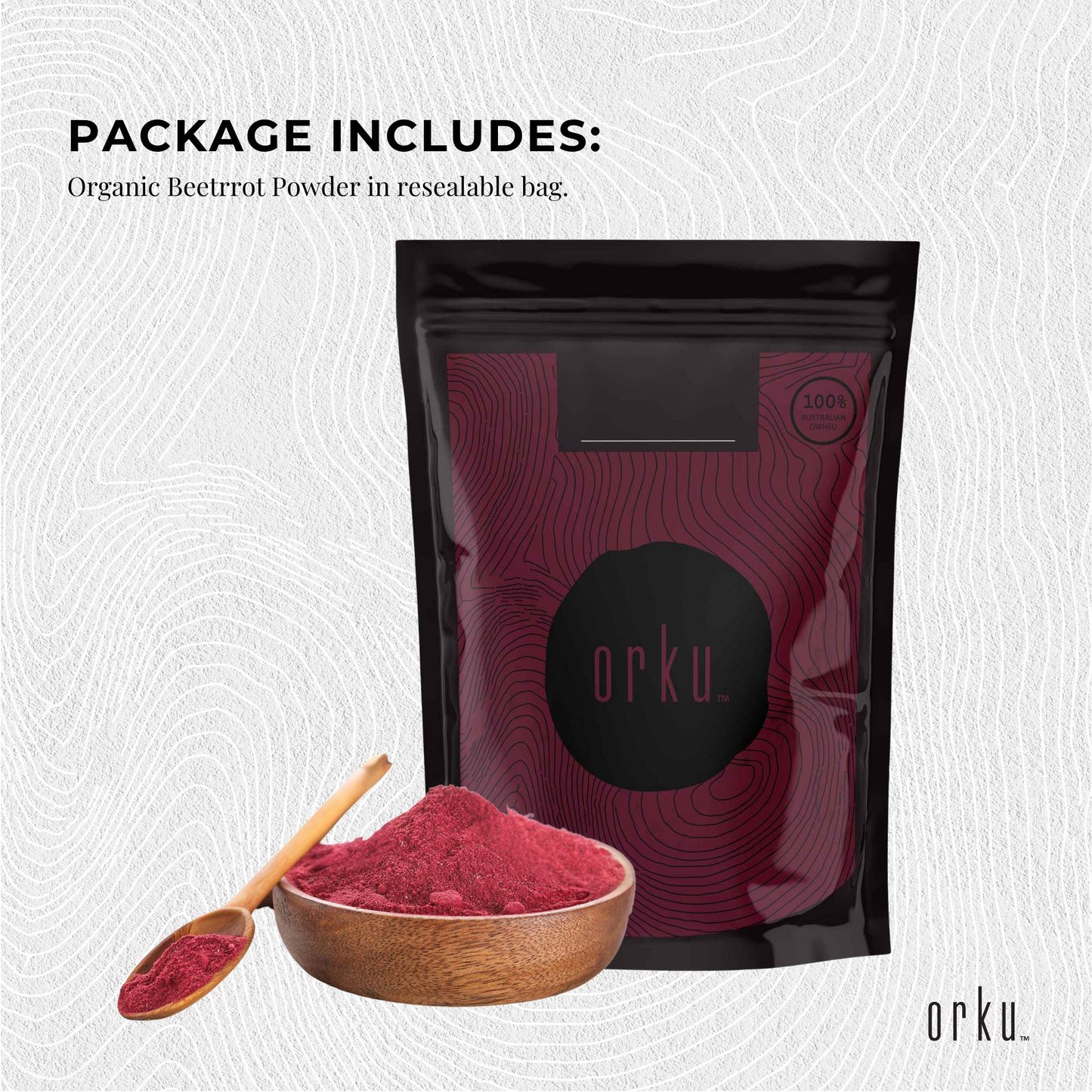 400g Organic Beetroot Powder Superfood Beet Root Supplement Beta Vulgaris