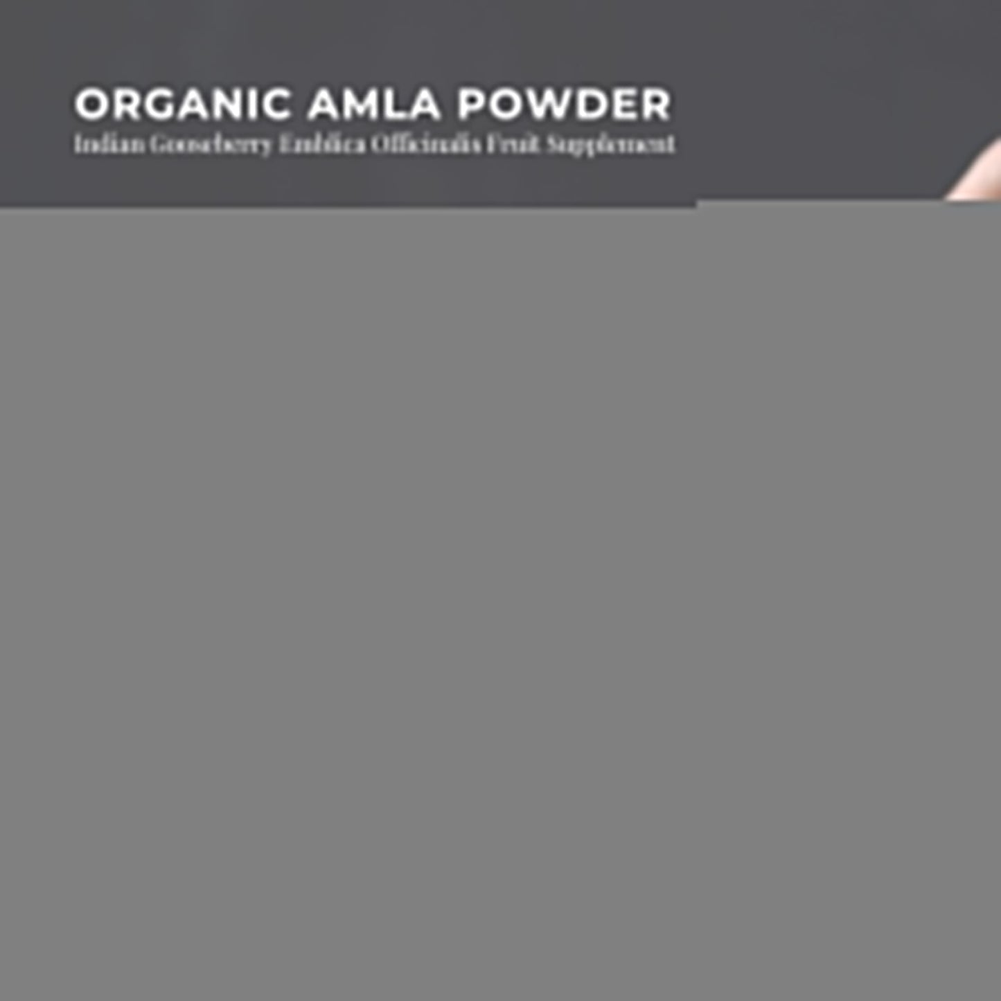 1Kg Organic Amla Powder Indian Gooseberry Emblica Officinalis Fruit Supplement