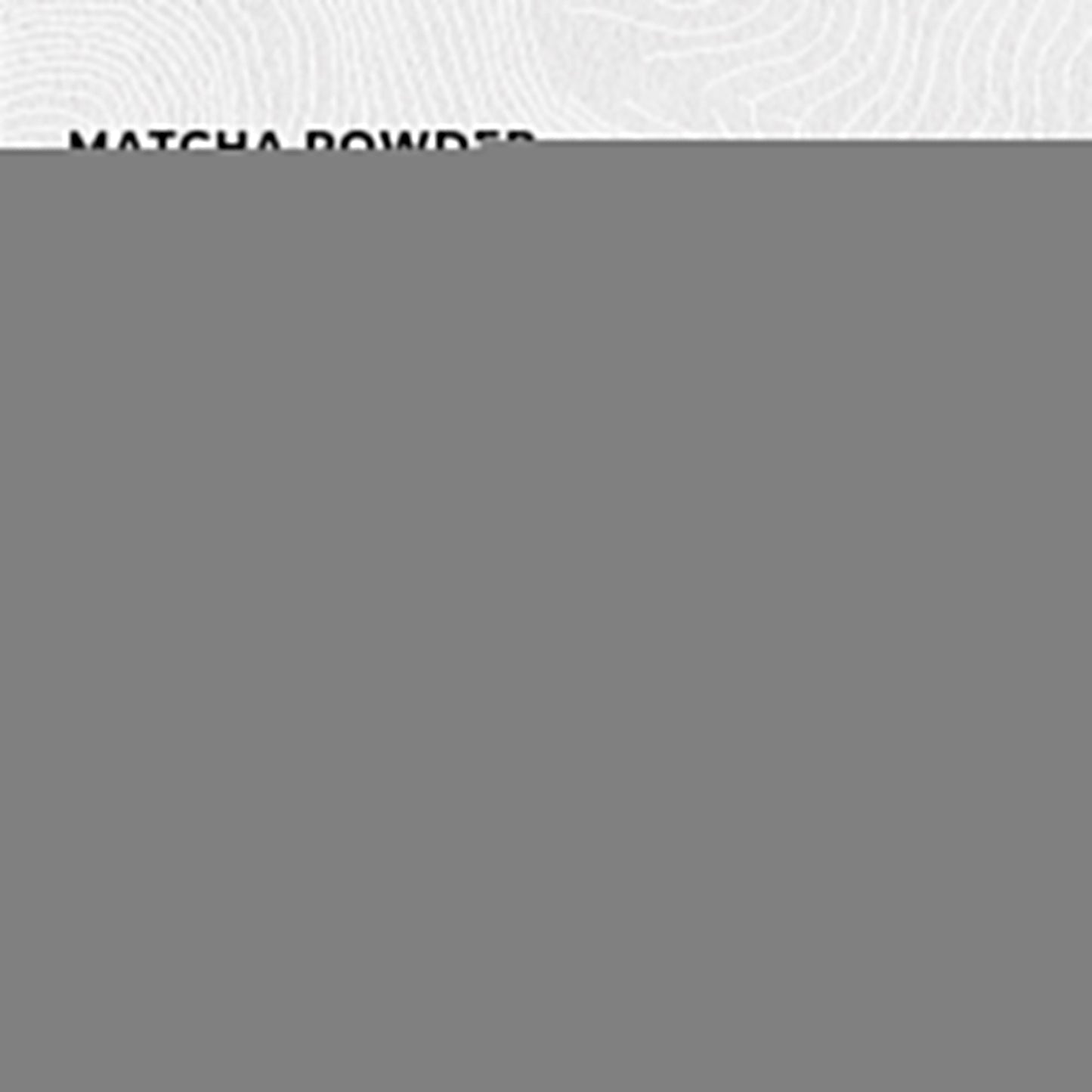 600g Organic Matcha Powder Tub Bucket Camellia Sinensis Green Tea Leaf