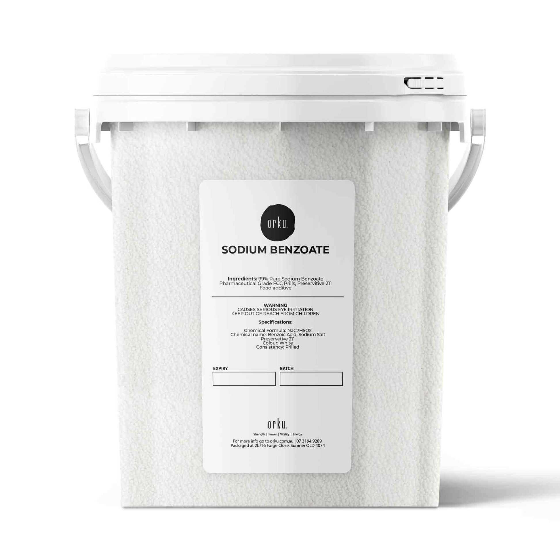 800g Sodium Benzoate USP/FCC Grade Prills ¨C E211 Preservative CAS 532-32-1