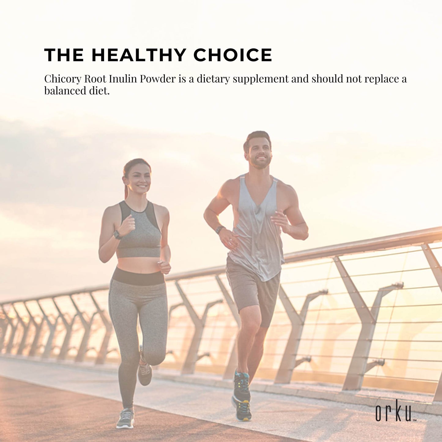 800g Chicory Root Inulin Powder Tub - Unflavoured Natural Prebiotic Fibre