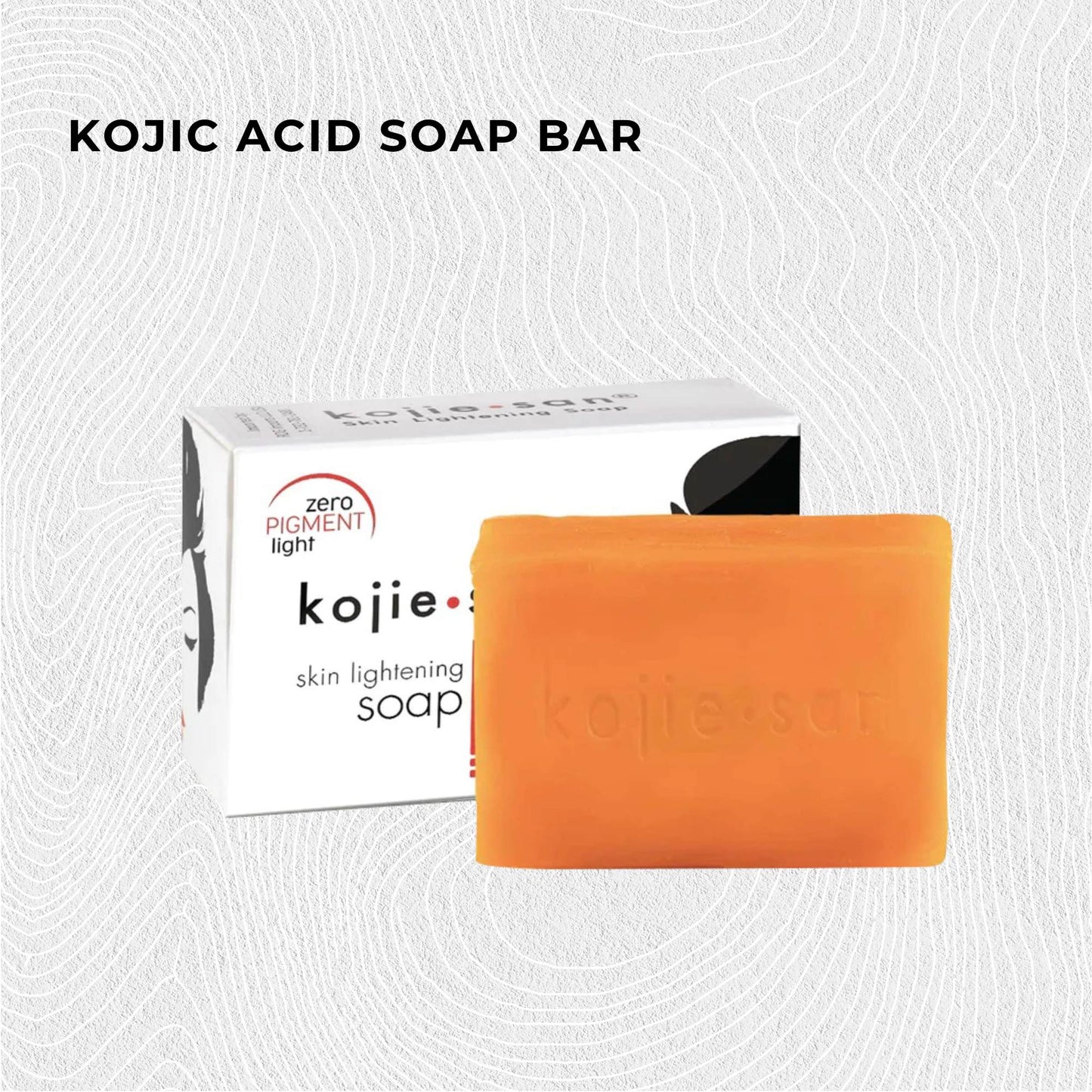 1x 65g Kojie San Soap - Original Kojic Acid Bar