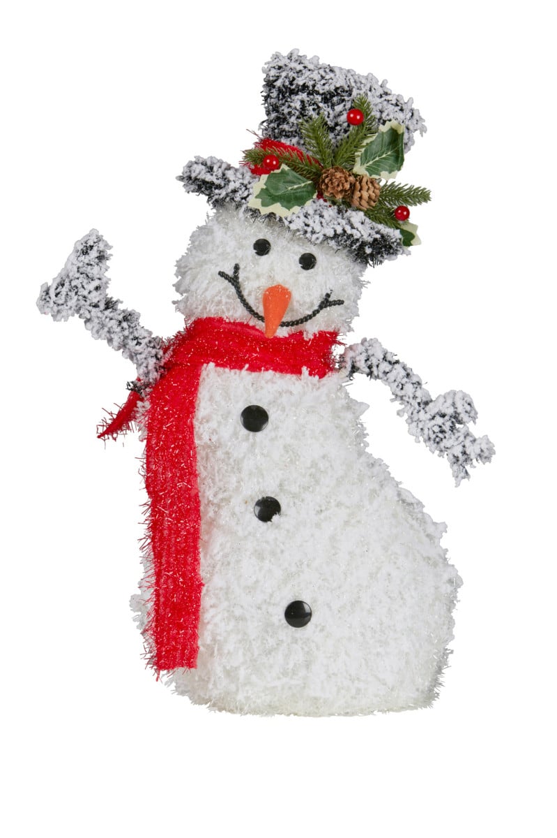 50cm Christmas Snowman With Lights