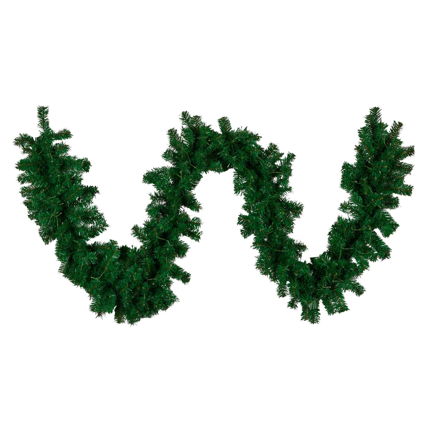 274cm Chadwick Green Pre-Lit Christmas Garland