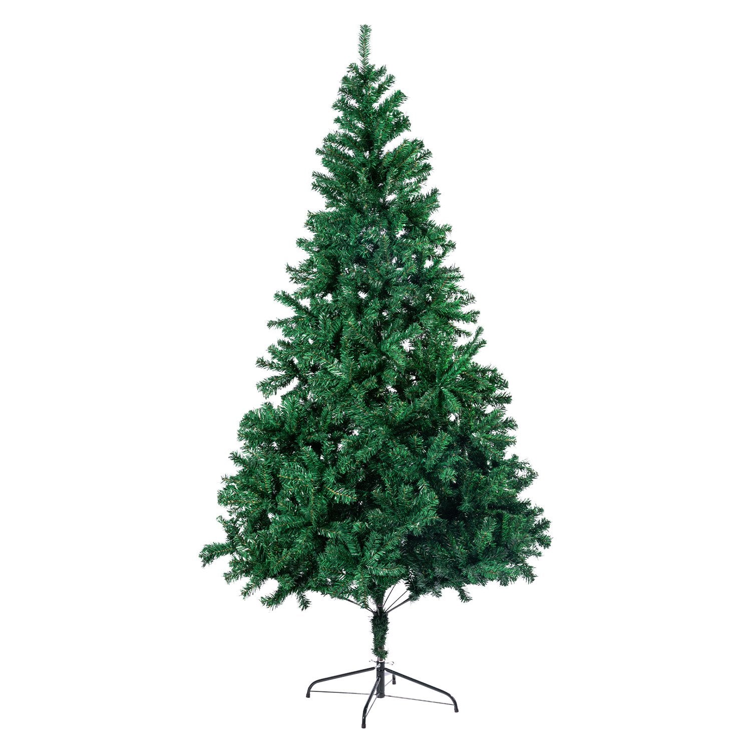 Green Christmas Tree 2.1m Xmas Decor Decorations -1200 Tips