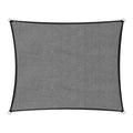 Wallaroo 280gsm Outdoor Sun Shade Sail Canopy Grey Square 2.5m X 2.5m