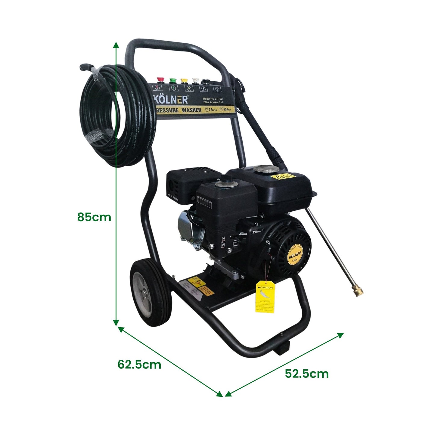 Kolner LT-712 High Pressure Washer 2200PSI 7.5LPM