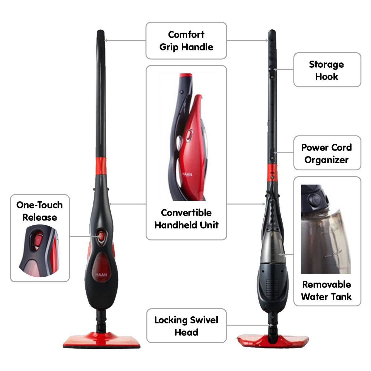 Haan SI-A70 Multi Steam Mop Cleaner