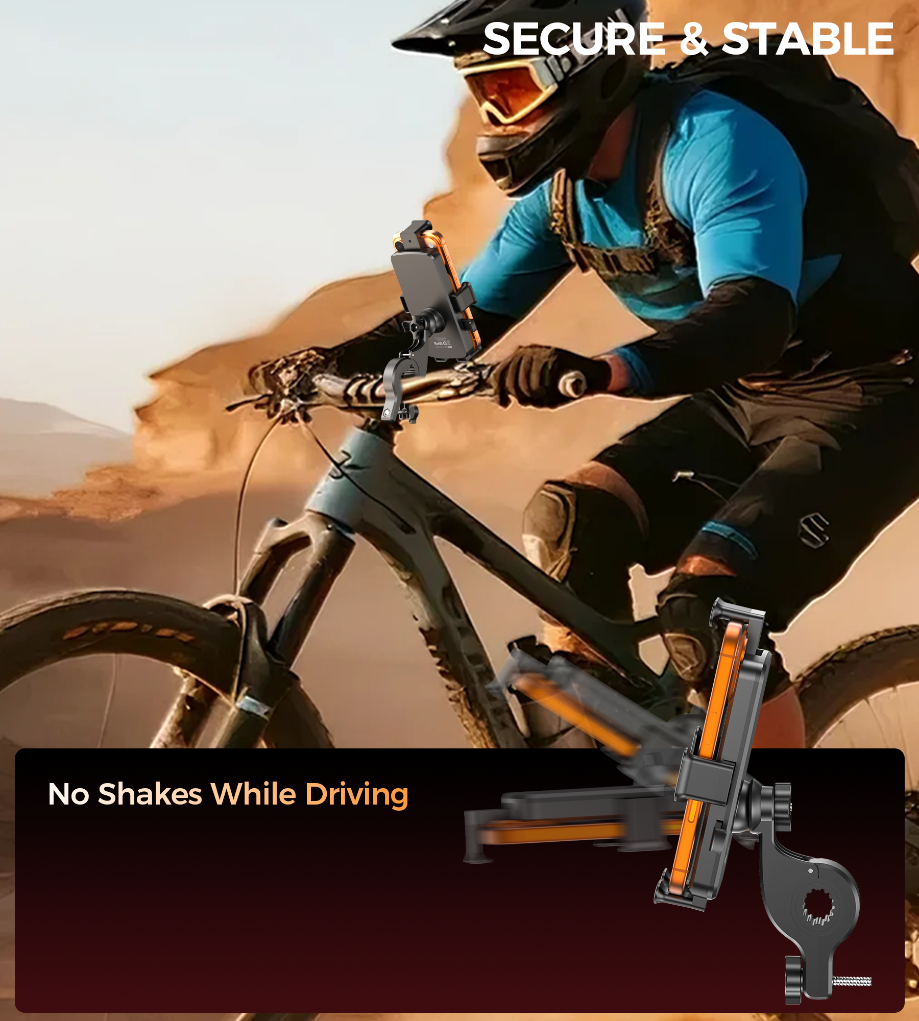 H092 Cycling Phone Holder Bike Handlebar Mount