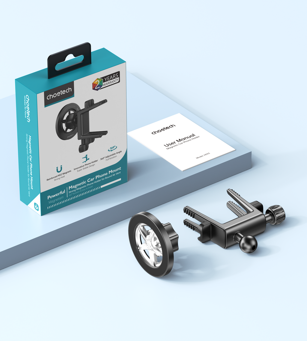 H093-BK Magnetic Car Phone Mount