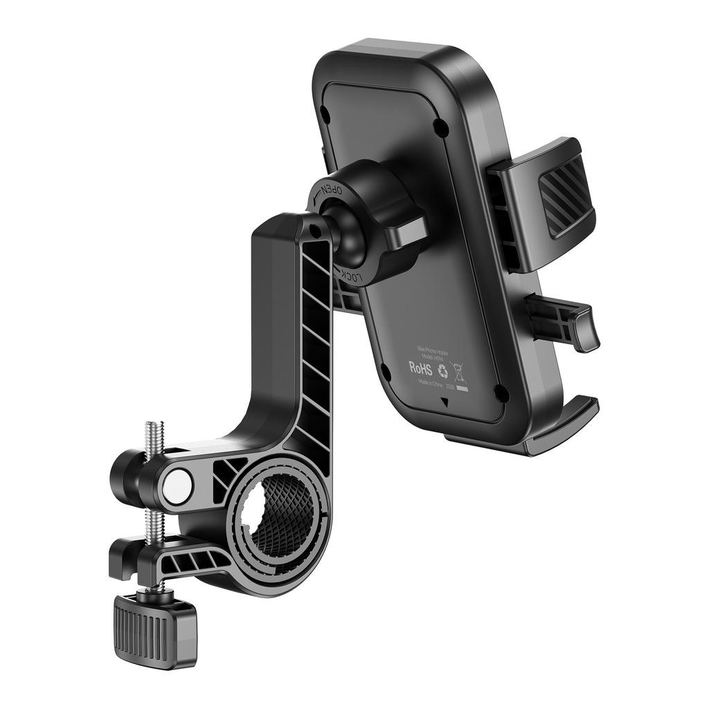H094 Cycling Phone Holder Bike Handlebar Mount 360-degree Rotation