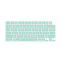Keyboard Cover Skin For MacBook Air Pro 13 13.6 14 15.3 16 A2442 A2779 A2485 A2780 A2681 A2941 M1 M2 2021 to 2023 Mint Green