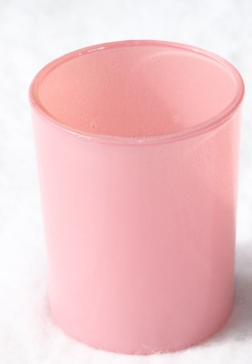 40 Pack Blush Pink Glass Votive Tealight Candle Holders House Party Centerpiece Xmas Wedding Decor Glass Candlestick Party Decorations Bridal Valentines Event