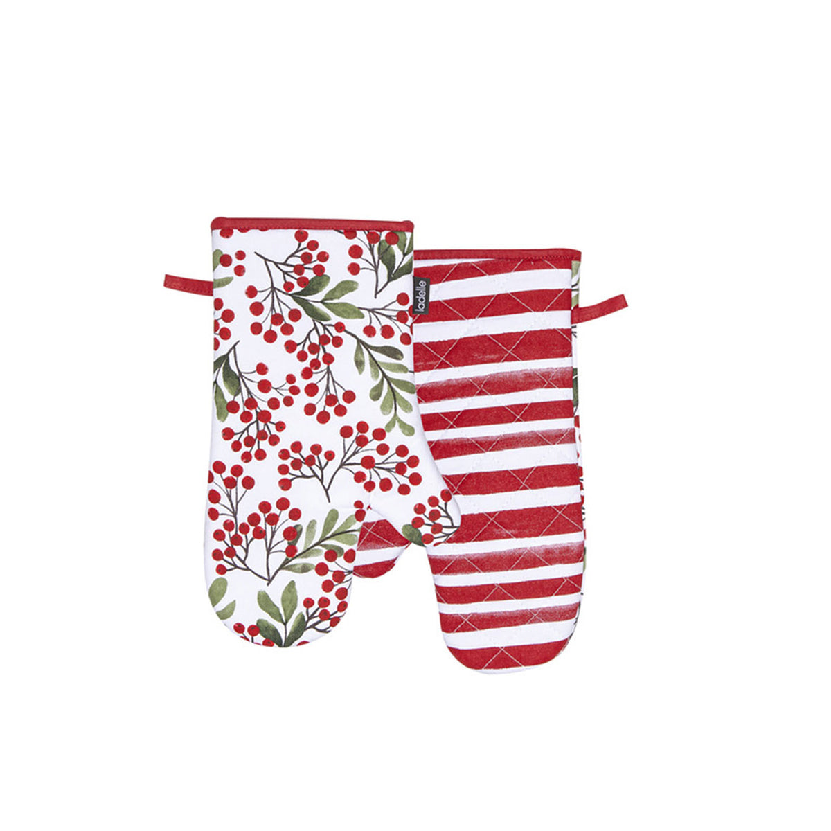 Berry Berry Christmas Set of 2 Oven Mitts 18 x 33 cm
