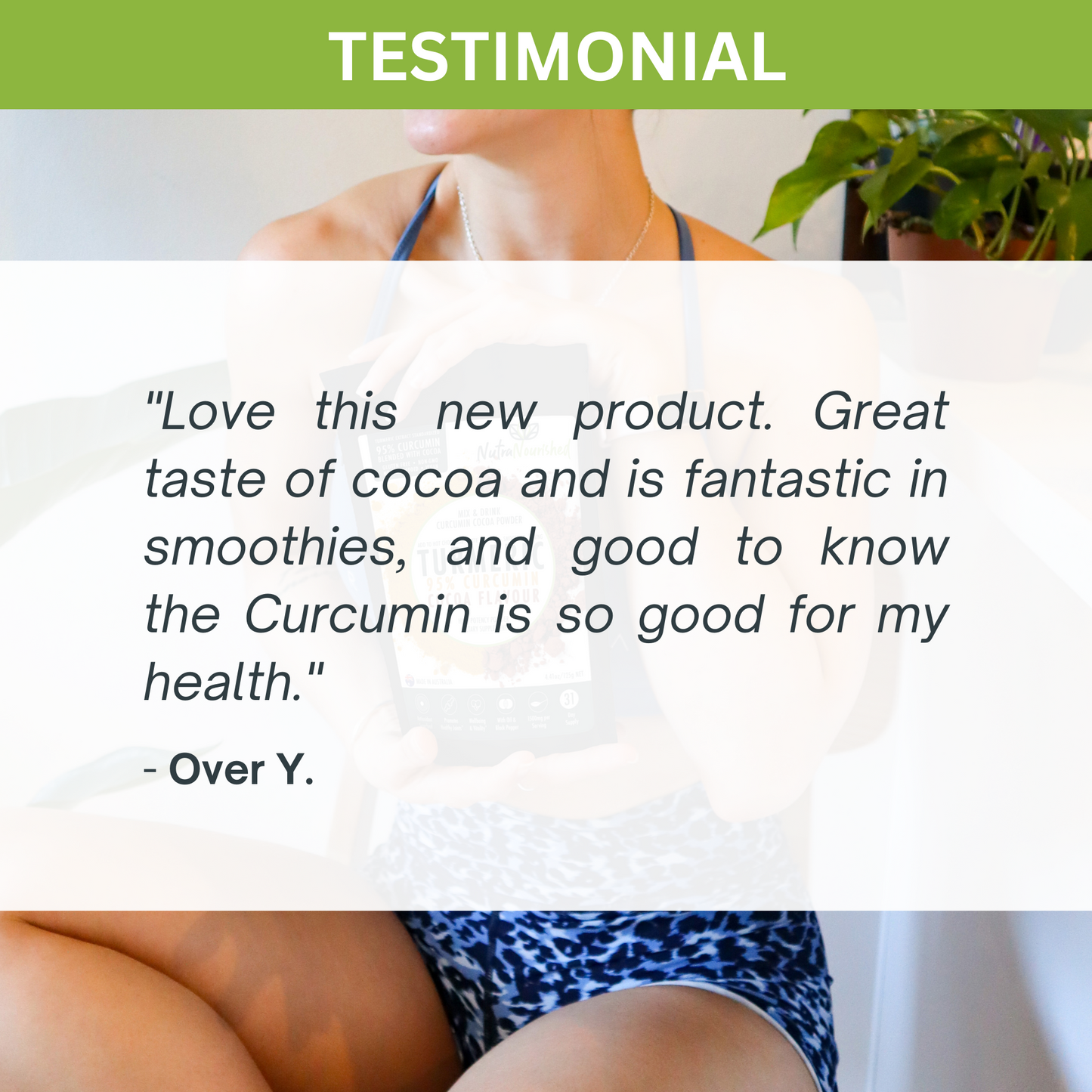 95 percent Organic Curcumin Extract Cocoa Flavour - Turmeric Powder With Black Pepper - Organic and with Black Pepper - 375g