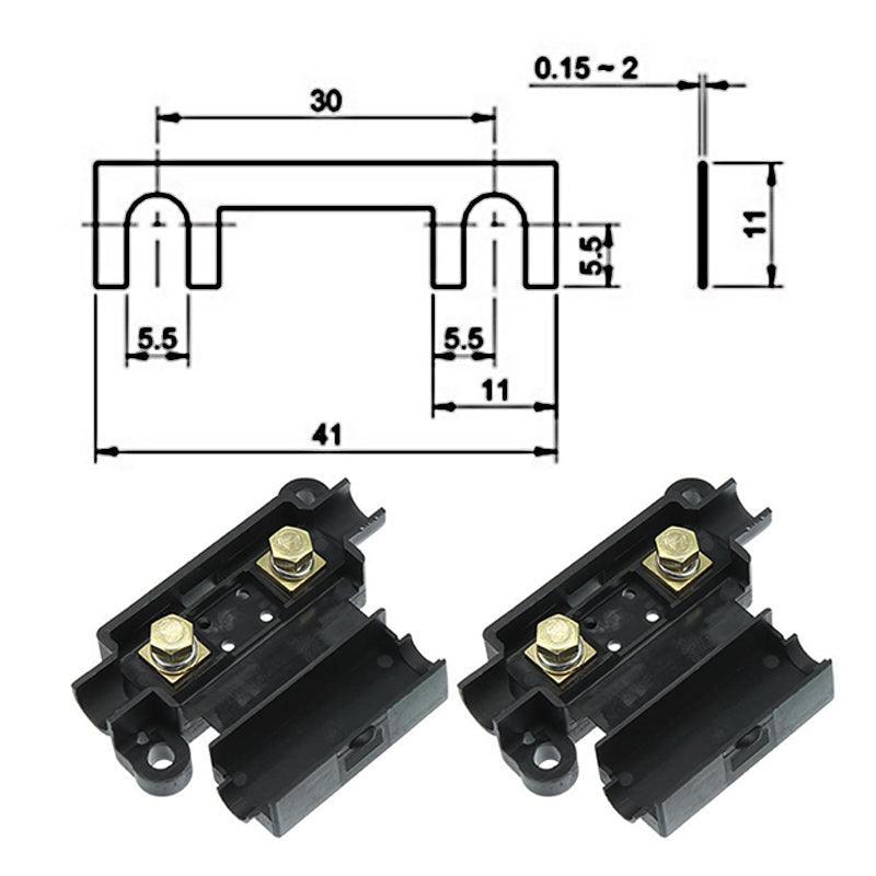40A Midi Fuse Kit 4 Ans Holder 7 X 40 Amp Fuses To Suit Redarc Bcdc Dual Battery