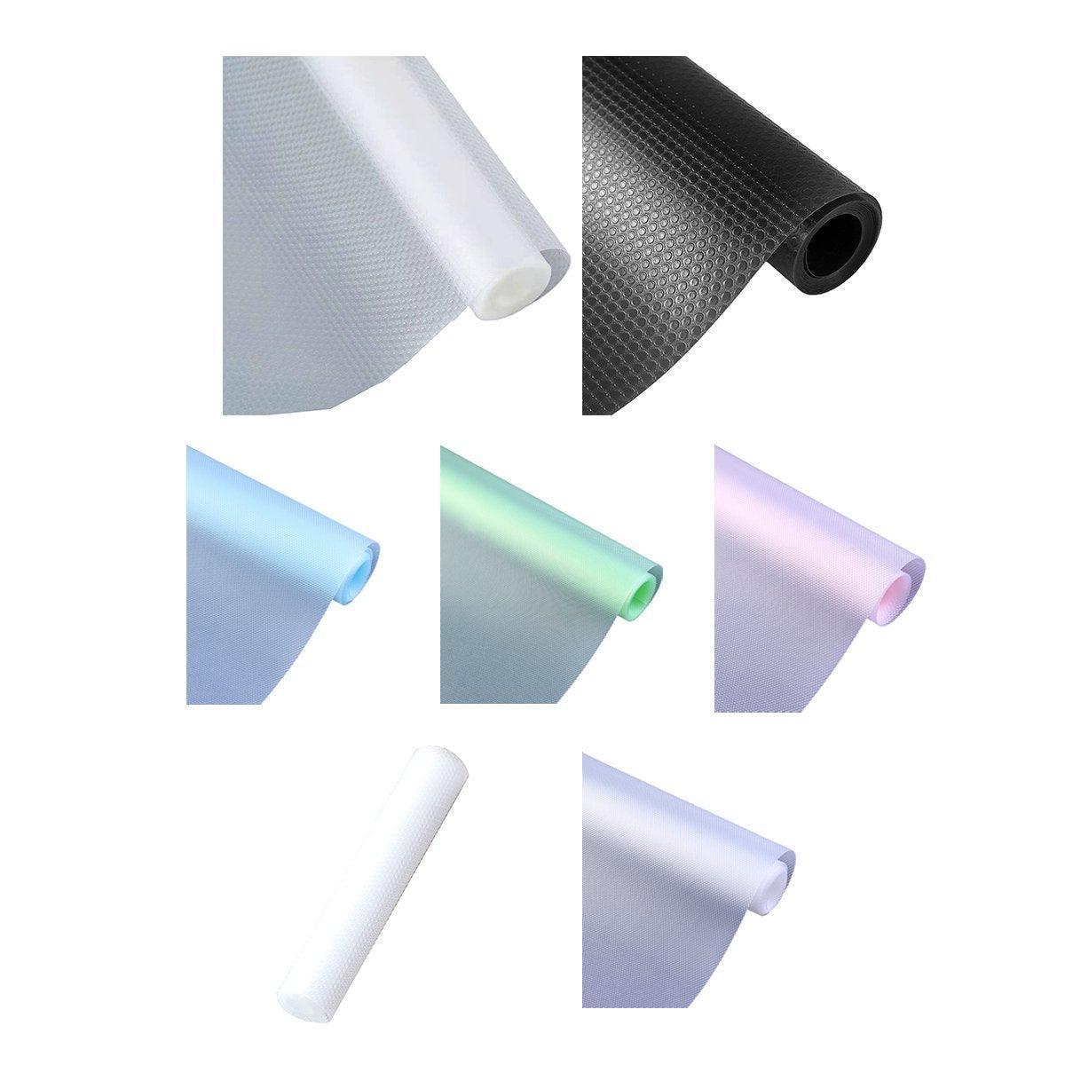 5 Roll EVA Anti Moisture Drawer Mat Cabinet Pad Kitchen Dustproof Placemat - Transparent Diamond-45*150cm