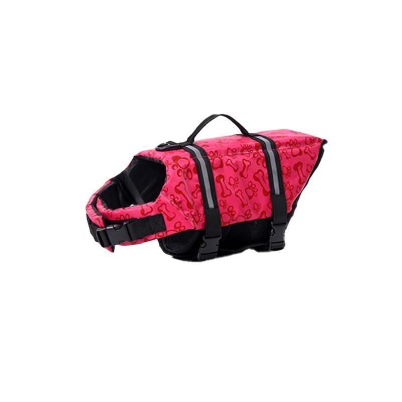Floatation Vest for Dogs Swimming and Boating with Buoyancy Support Red - S