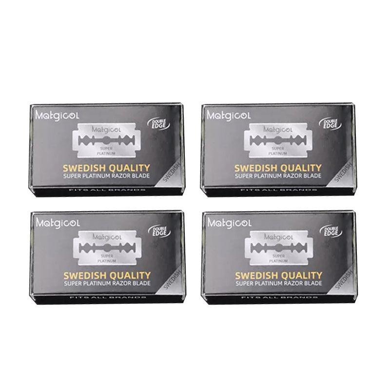 Pack of 10 to 200 Super Stainless Razor Blades Double Edge for Shaving Use - 100PCS