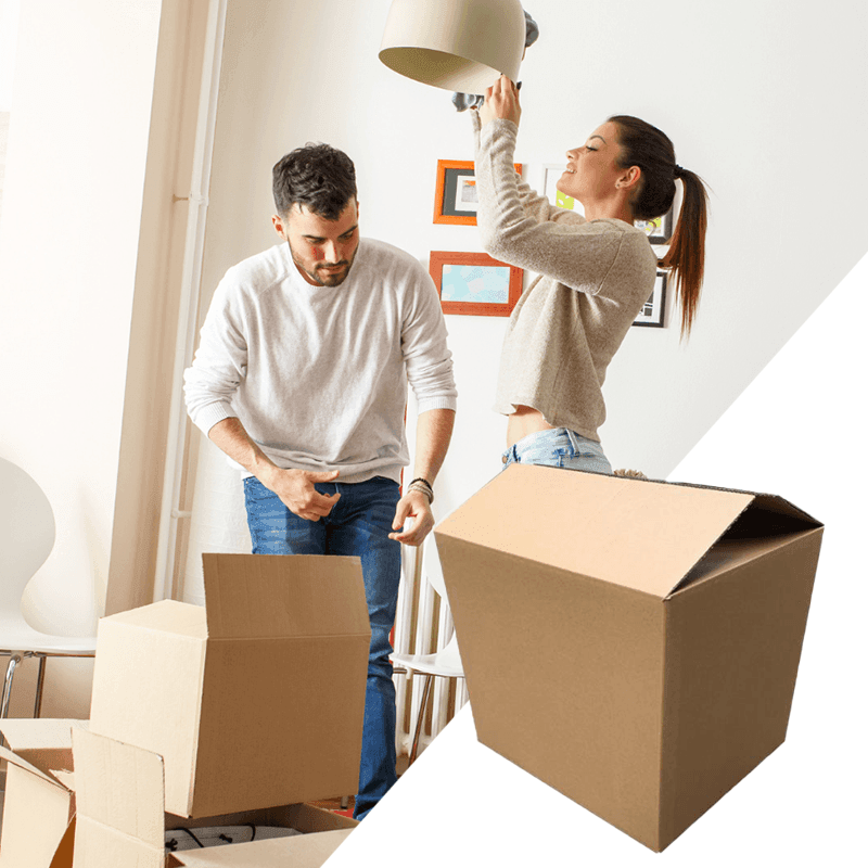 3-Layer Mailing Box Carton Small Medium Large Cardboard Parcel Boxes - Carton - 430x205x265mm