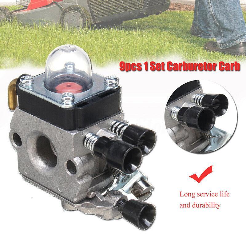 Carburetor Carb Air Fuel Filter Set For Stihl Fs38 Fs45 Fs46 Fs55 Fs80 Fs85 Km55