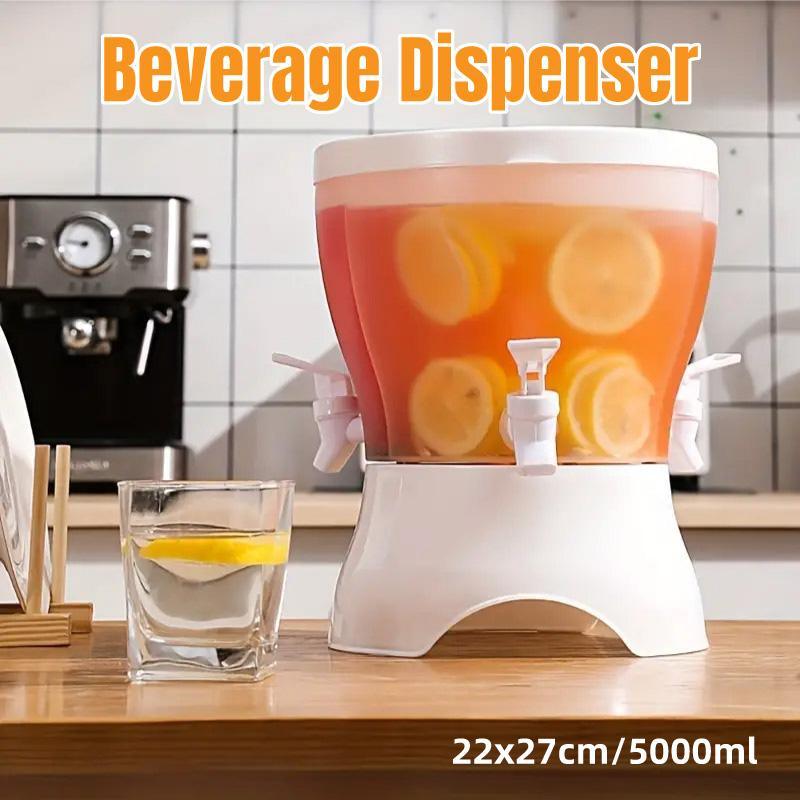 Jug With Tap Cold Water Container Lemonad Drink Dispenser for Refrigerator