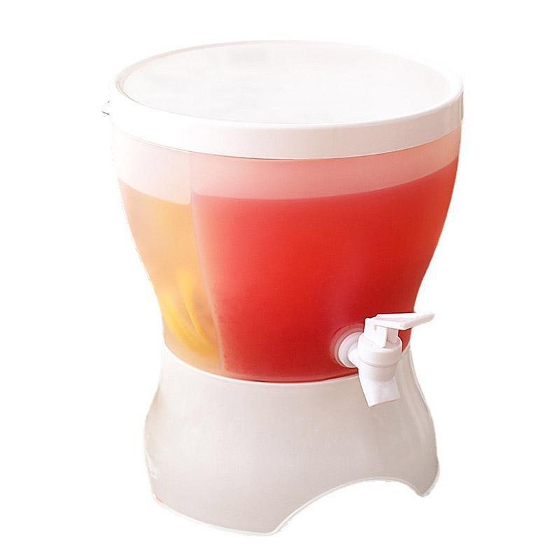 Jug With Tap Cold Water Container Lemonad Drink Dispenser for Refrigerator