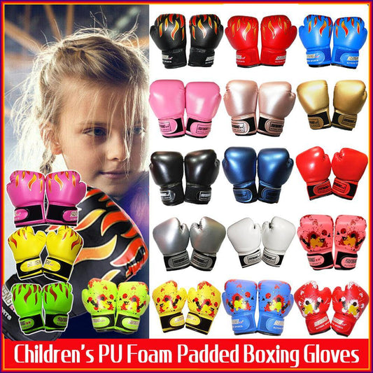 Boxing Sparring Training Gloves MMA Kickboxing Punching Gloves for Practice Sessions - Yellow [Map Pattern]
