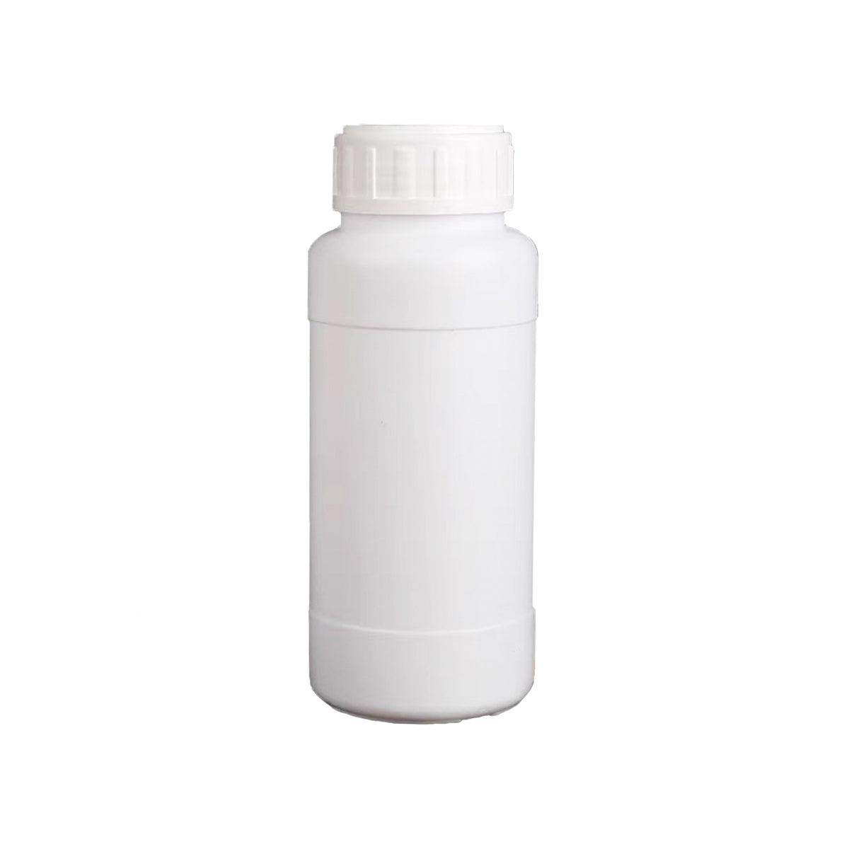 50pcs Chemical Bottle White Plastic Sample Reagent Bottles for Lab Storage - 200ml