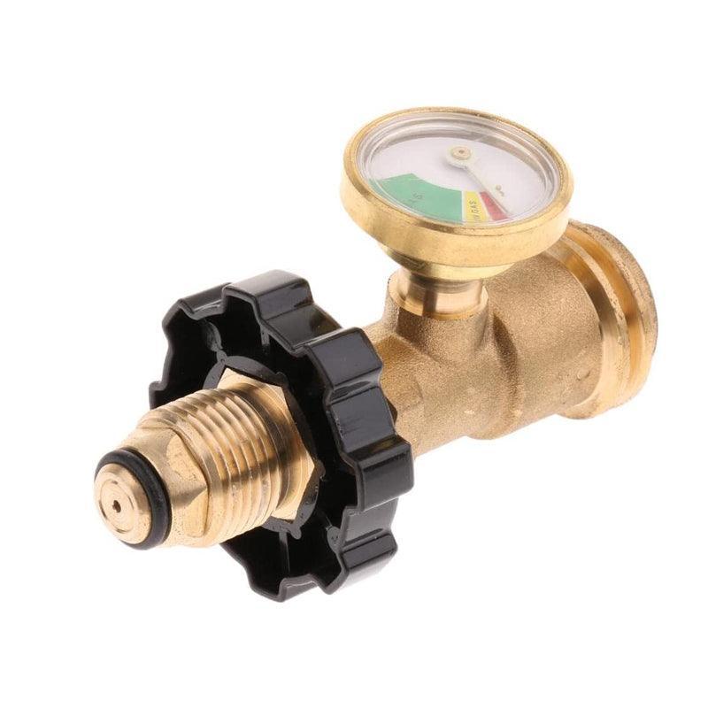 High Low Gas Pressure Gauge Level Indicator Pol Propane Lpg Bottle Cylinder Au