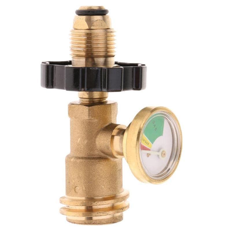 High Low Gas Pressure Gauge Level Indicator Pol Propane Lpg Bottle Cylinder Au
