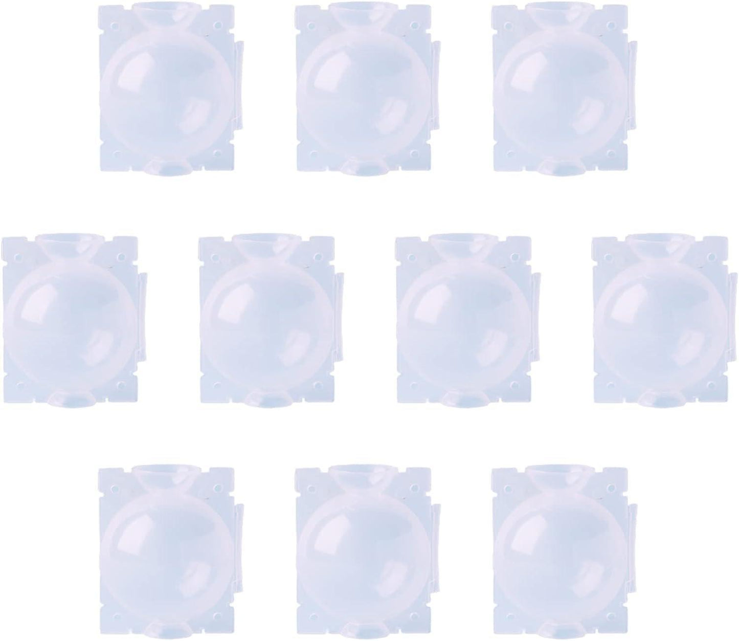 50pcs Plant Rooting Device High Pressure Grafting Box for Seedling Branch Garden - Clear L-50PCS