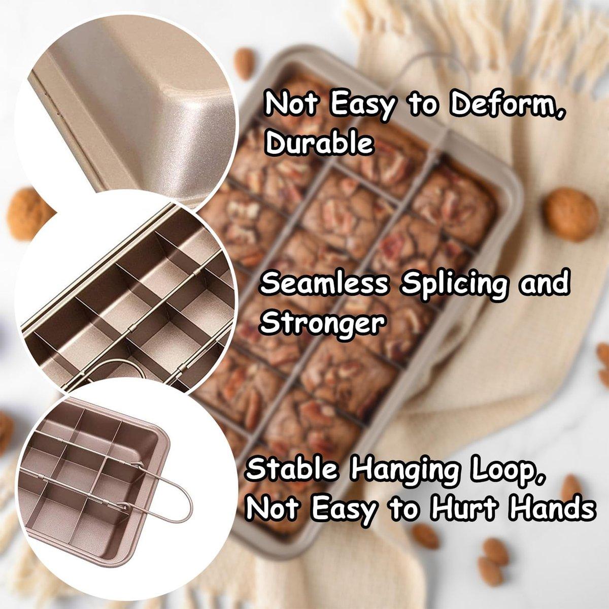 Non Stick Square Baking Pan Cake Mold Durable Kitchen Baking Tools for Home Use