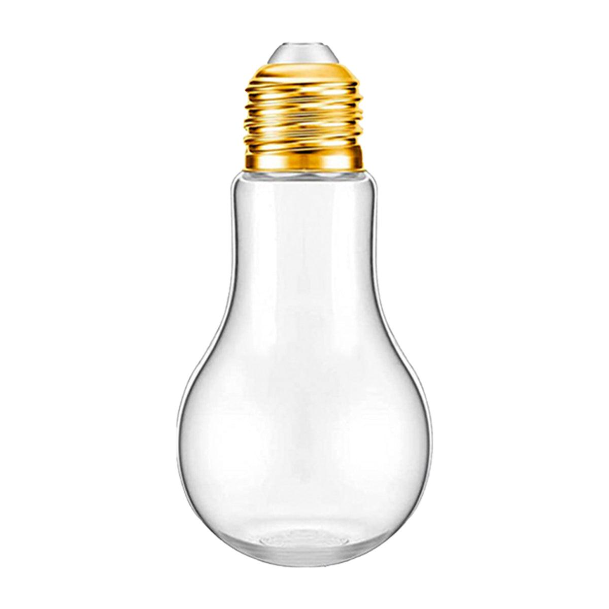 50PCS 100ML Transparent Bulb Bottle Plastic Candy Jar Storage Container Reusable