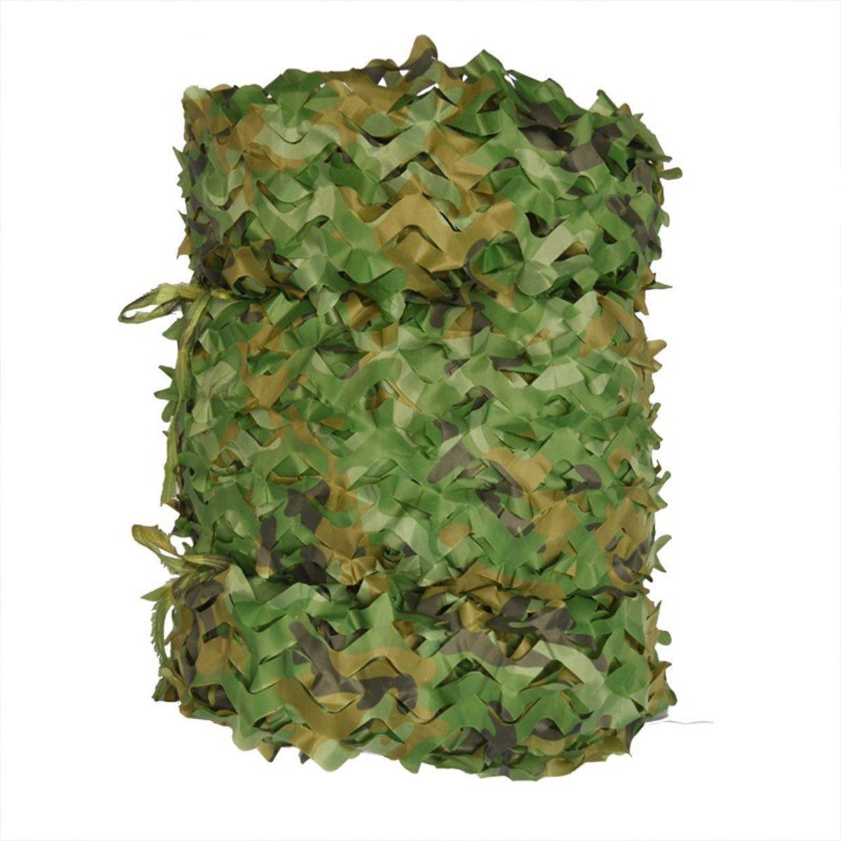 Outdoor Camouflage Mesh Sunscreen Shade Heat Insulation Leaf Decorative Fabrics