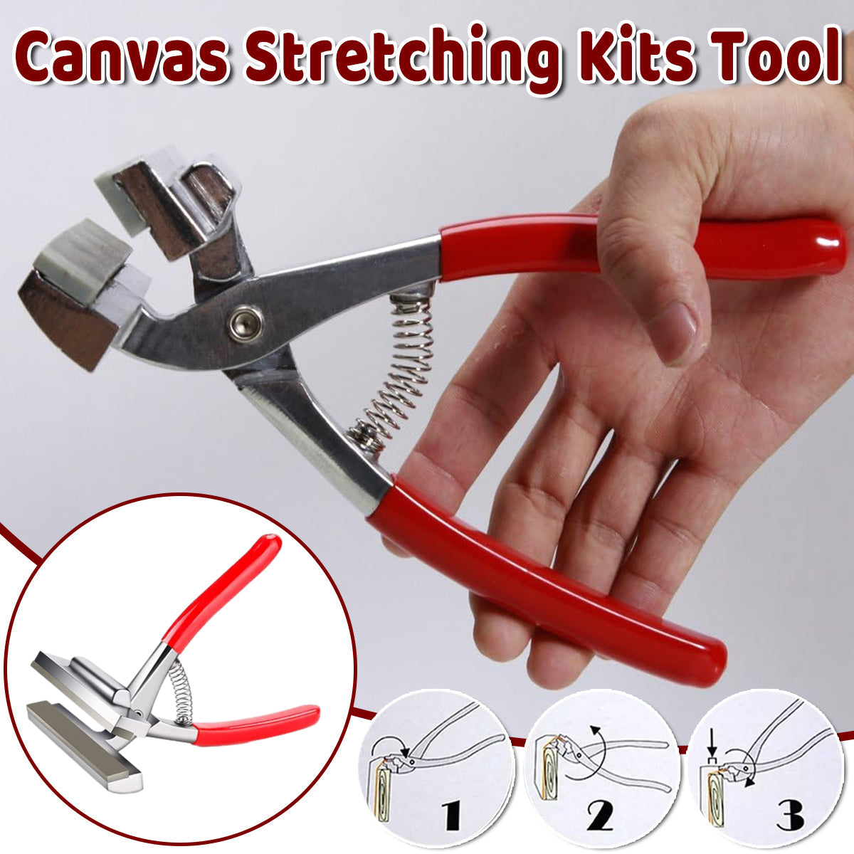 Canvas Stretching Kits Tools Canvas Plier Staple Remover Professional Wide Tool