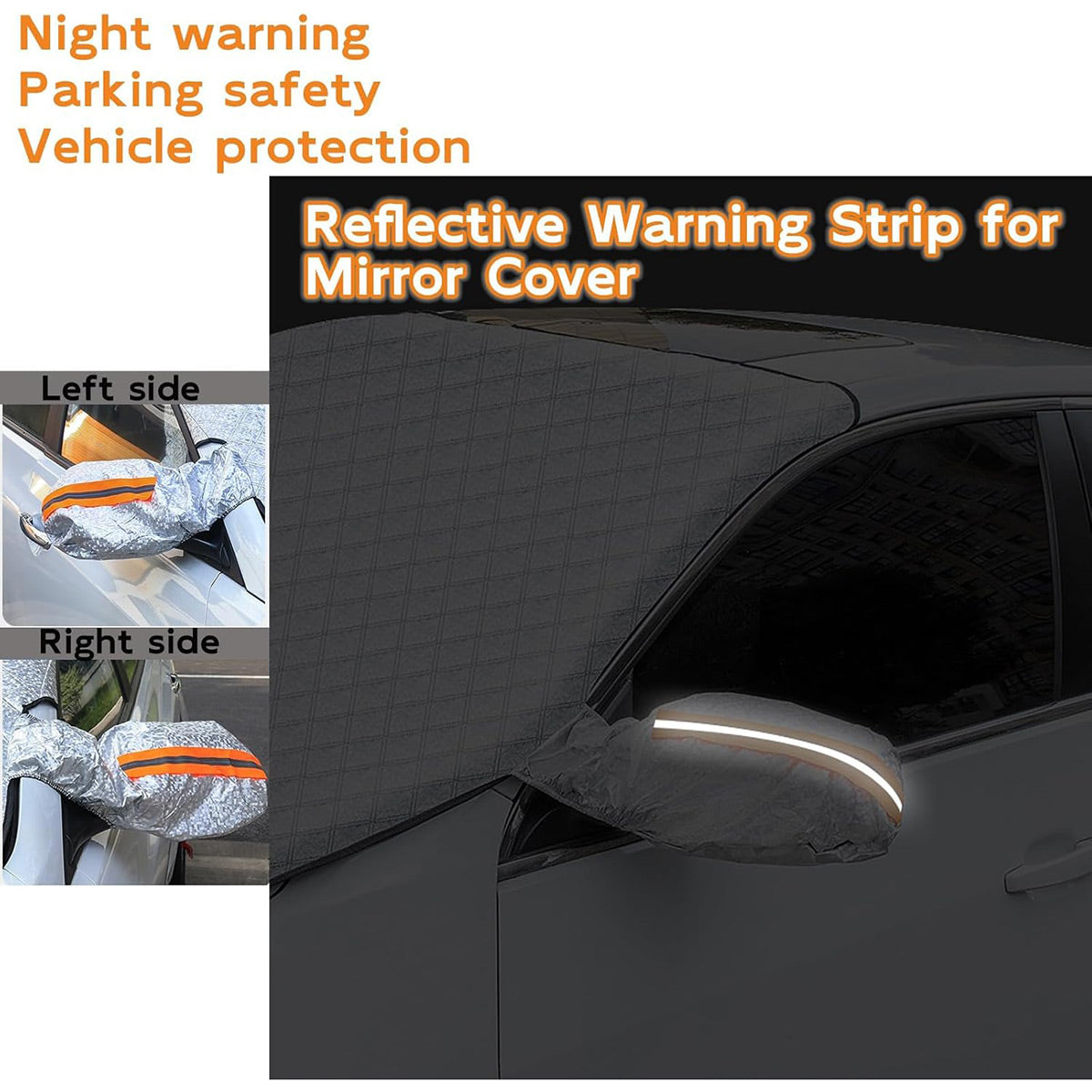 Car Windshield Cover SUV Sun Shade Windscreen Frost Snow Ice Sunshade Protector