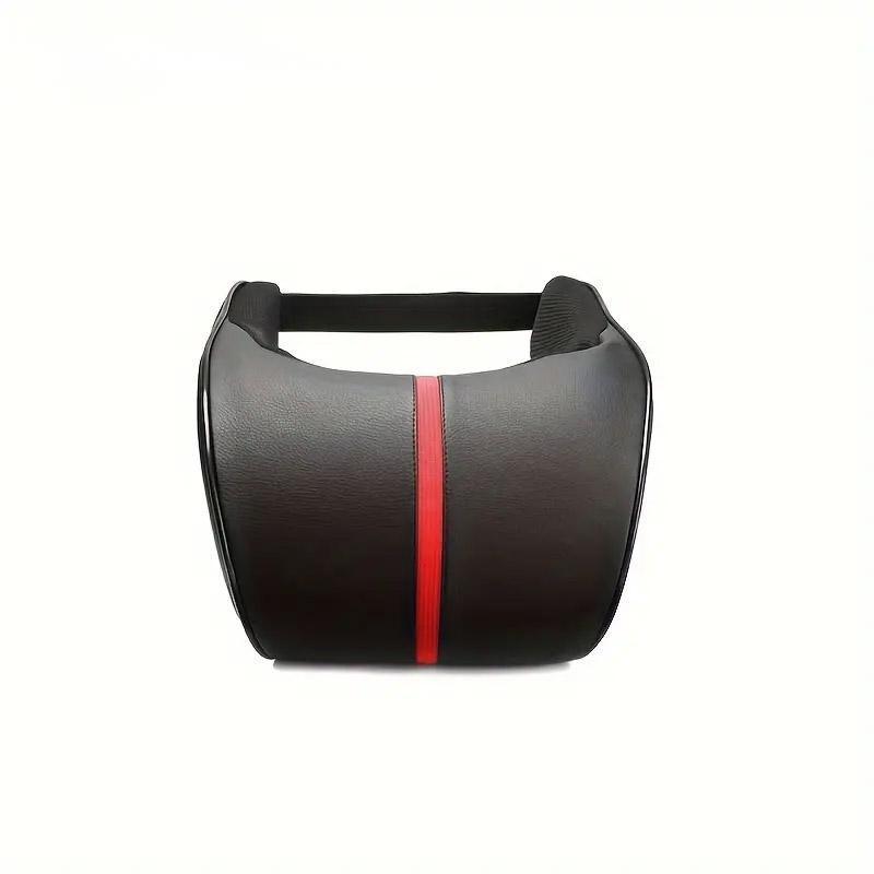 Car Headrest Neck Pillow for Comfortable Travel Support Memory Foam Car Pillow - Brown