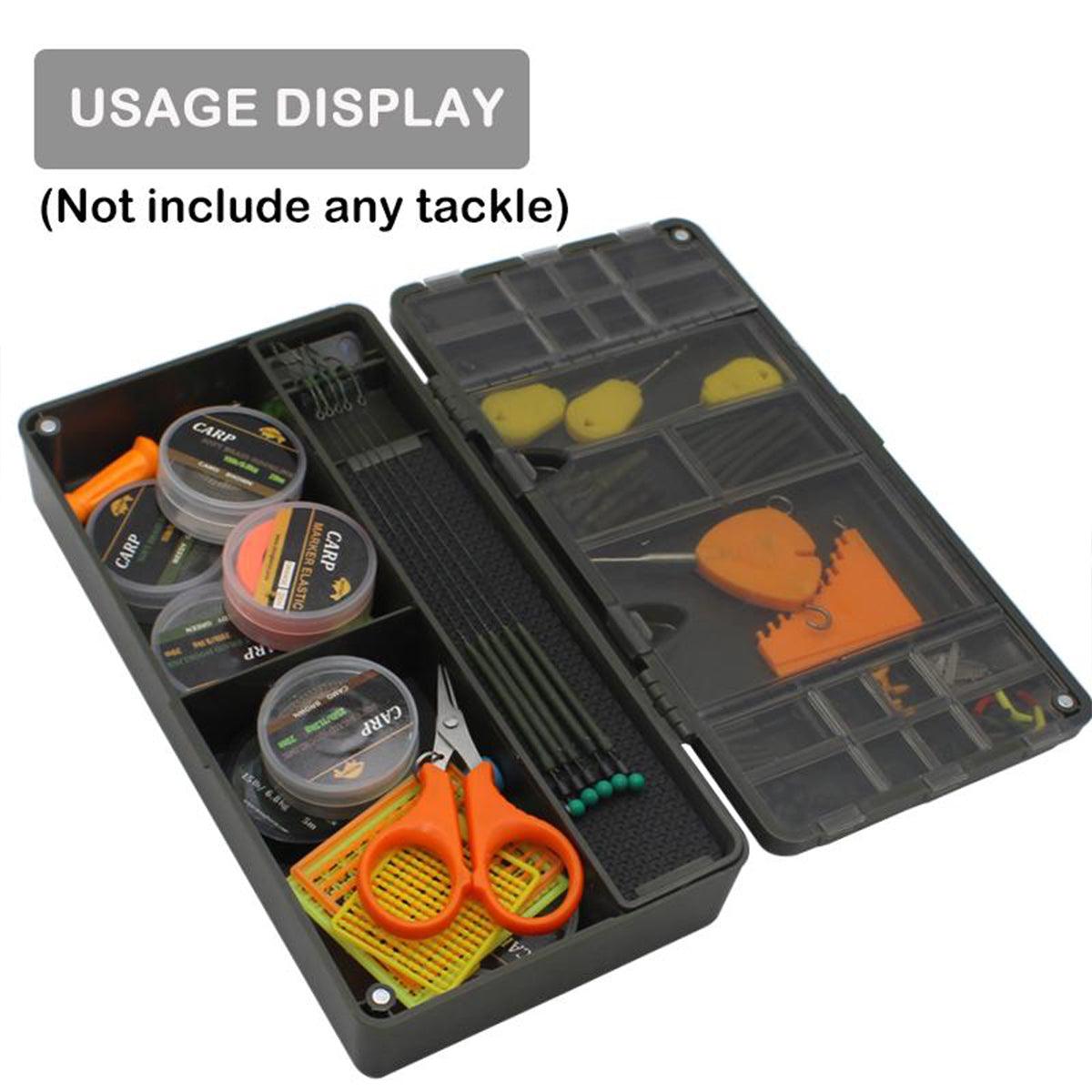Fishing Accessories Multifunctional Storage Box Tackle Organizer Case Waterproof
