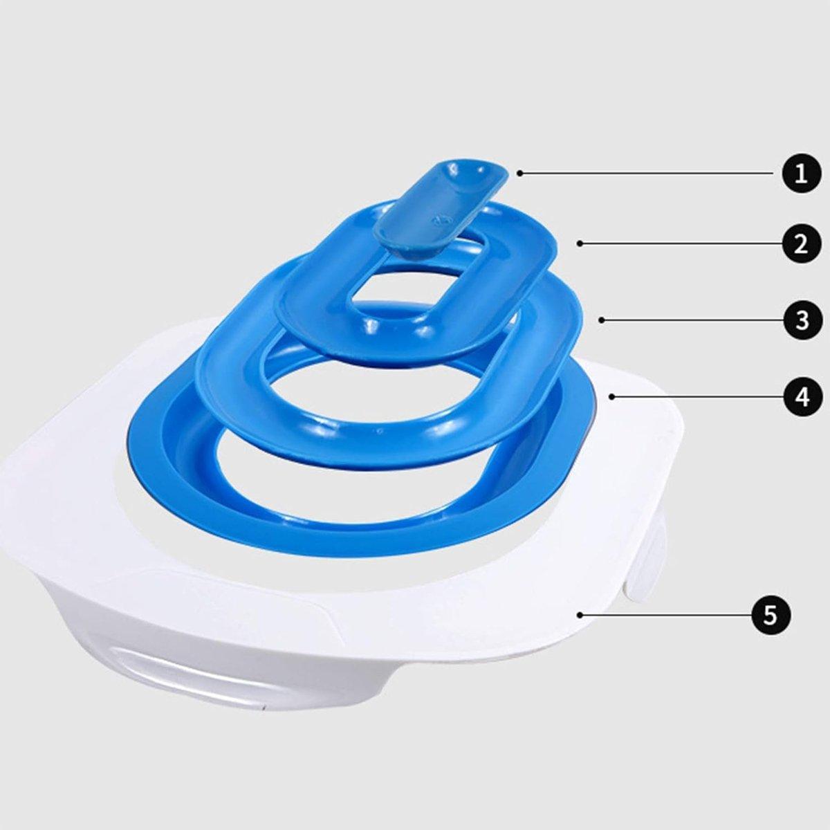 Cat Toilet Seat Trainer Kit Easy Toilet Training System for Cats Kittens