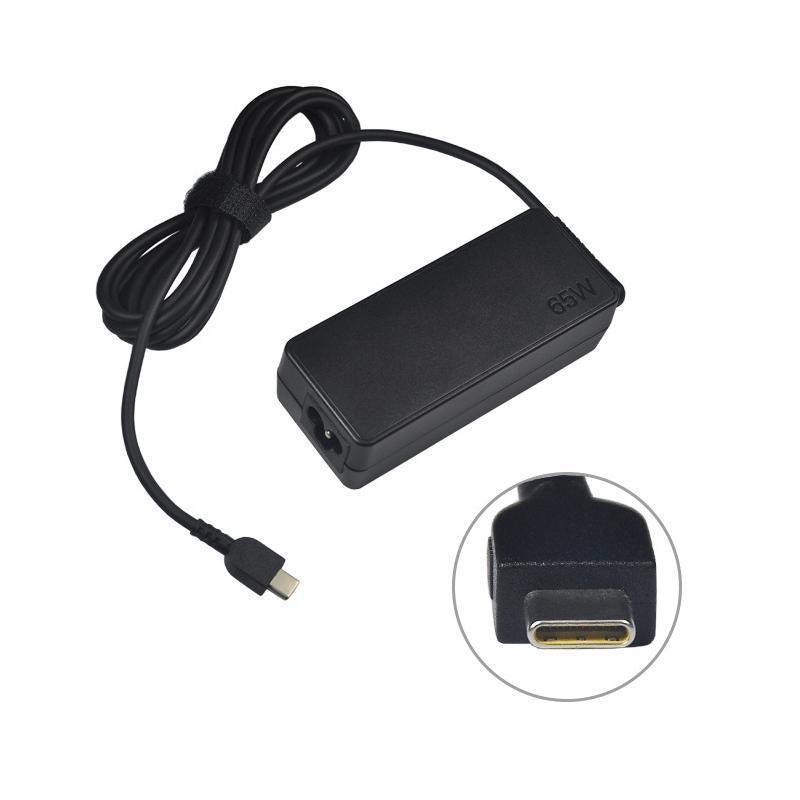 65W USB C Laptop Charger for Lenovo Dell HP ASUS ThinkPad Yoga Type C Adapter